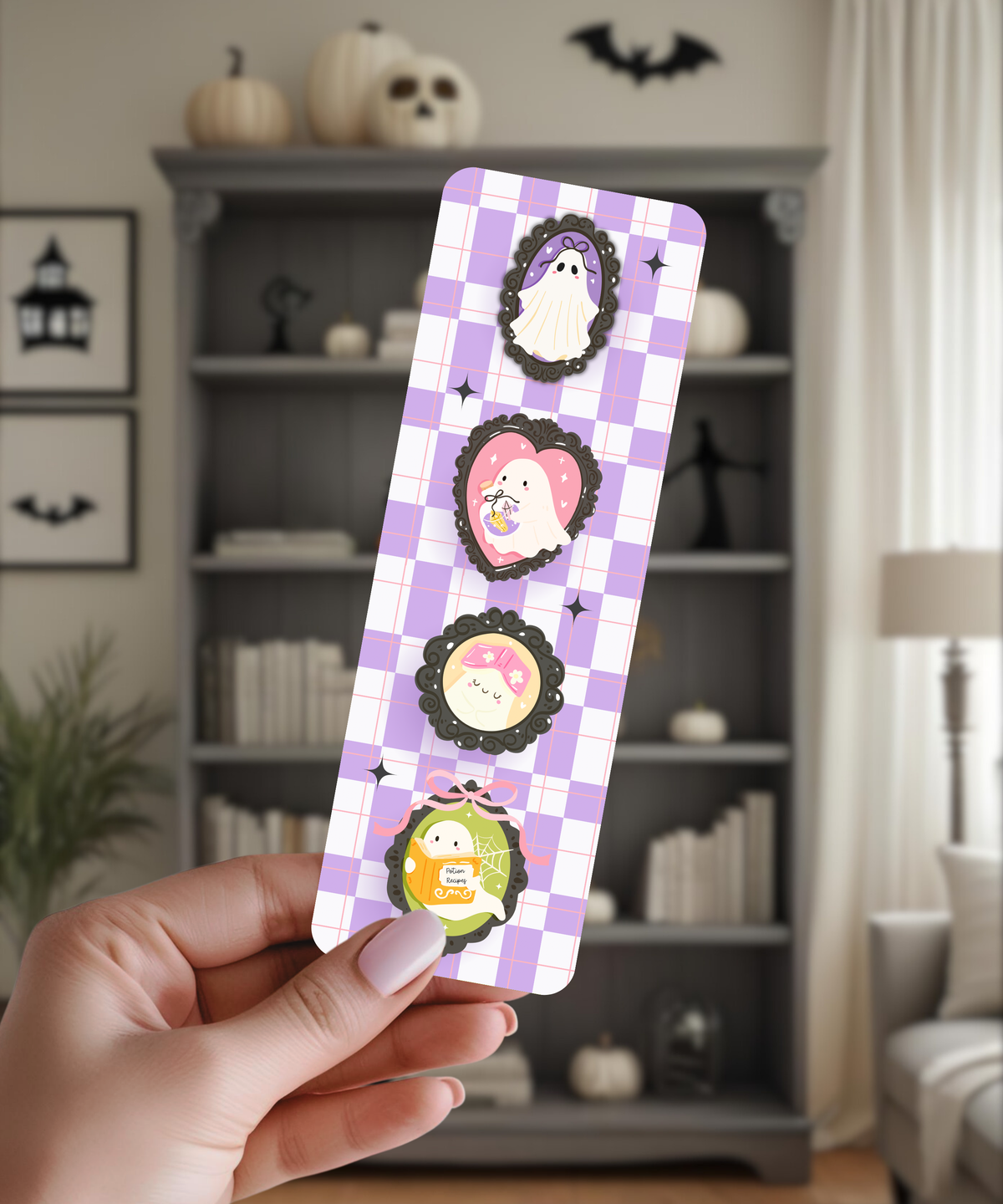 Ghostly Frames Bookmark