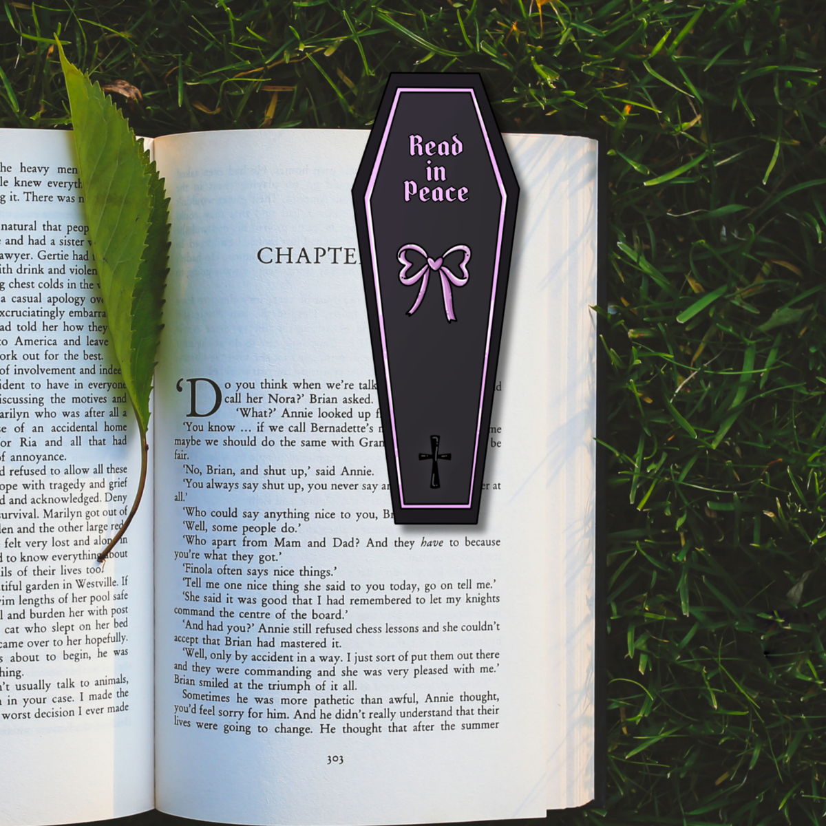 Read in Peace Bookmark