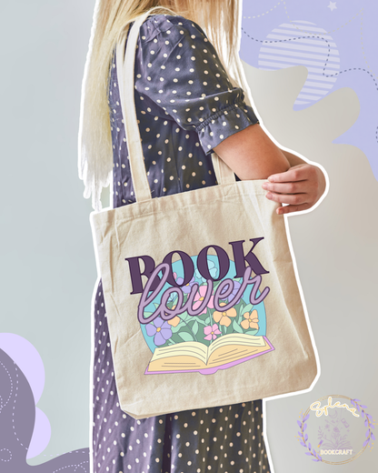 Book Lover Tote Bag