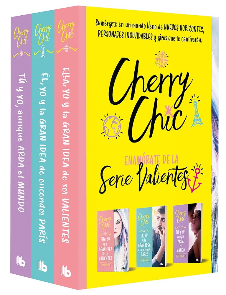Pack Valientes: Ella, yo y la gran idea de ser valientes, Él, yo y la gran idea de encender París, Tú y yo, aunque arda el mundo / Brave Trilogy Pack (Spanish Edition) cover image
