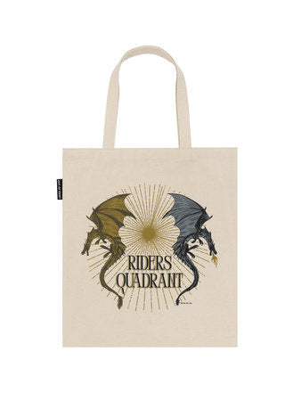 Rebecca Yarros's Fourth Wing: Riders Quadrant Tote Bag