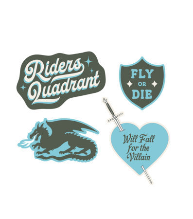 Rebecca Yarros's Fourth Wing: Fly or Die Stickers - Sticker of 4