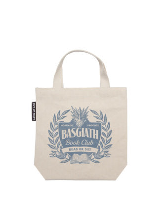 Rebecca Yarros's Fourth Wing: Basgiath Book Club Mini Tote Bag