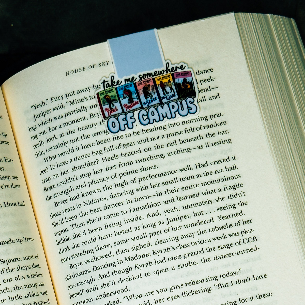 Off Campus Magnetic Bookmark